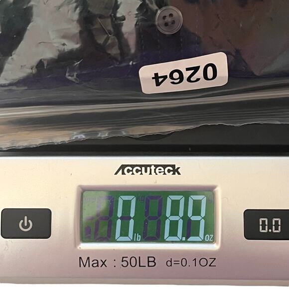 Lands End Plaid Flannel Button Down Shirt Womens 10 Blue Green Tartan Boyfriend - Picture 8 of 8